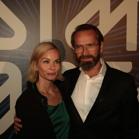 Jan Révai se svou krásnou manželkou. 