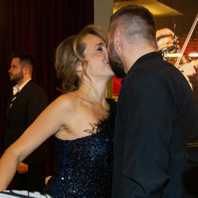 Lucka se Zdeňkem působili zamilovaně.