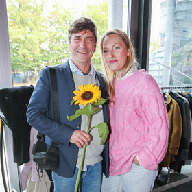 Saša Rašilov s manželkou. 