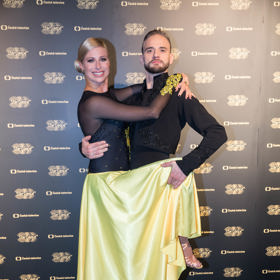 Tanečním partnerem Andrey Sestini Hlaváčkové byl Michal Necpál.