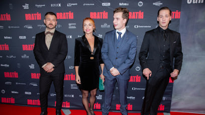 FOTO: Tatiana na slavnostní premiéře filmu Bratři.
