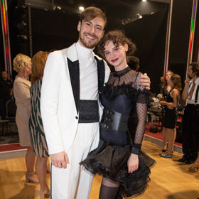 Darija Pavlovičová a Dominik Vodička po prvním přímém přenosu.