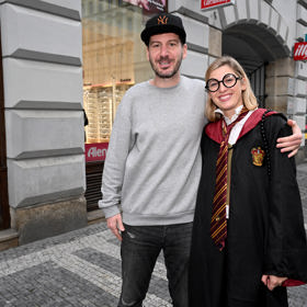 Petr Říbal s manželkou Míšou. 