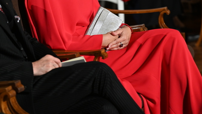 FOTO: Eva Pavlová zvolila decentní šperky.