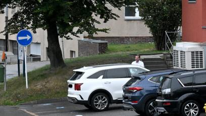 FOTO: Jaromír Soukup natáčel jeden ze svých pořadů v době, kdy měl v péči svou dceru.