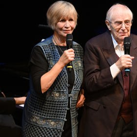 Jitka Molavcová během křtu vystoupila společně se svým věrným kolegou Jiřím Suchým.