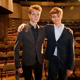 Starší Josef a mladší Antonín jsou vnuky Josefa Abrháma a Libušky Šafránkové.