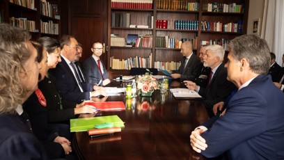 FOTO: Petr Pavel se v Itálii zdrží tři dny.