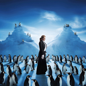 Měsíc leden patří v kalendáři Proměny Fantazie moderátorce Lucii Výborné a partě tučňáků.