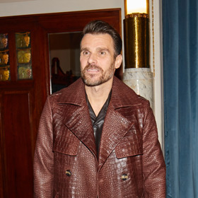 Leoš Mareš na křtu alba Michala Davida.