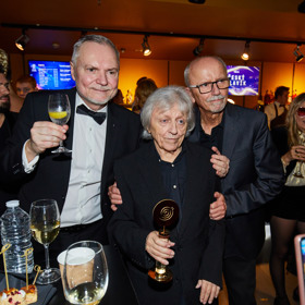 Václav Neckář potkal během večírku Českého slavíka hodně dobrých známých.