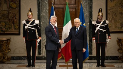 FOTO: Petr Pavel chtěl prodiskutovat zahraničněpolitické otázky.