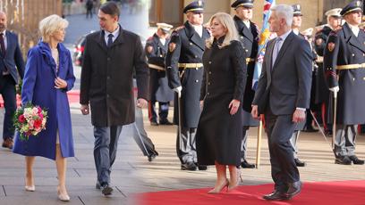 FOTO: Eva Pavlová a Zuzana Čaputová na Hradě.