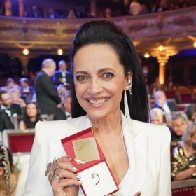 Lucie Bílá v roce 2021. Radovala se z jubilejního 20. slavíka. 