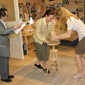 Anna Fixová a Dušan Klein v dobách, kdy vznikaly historicky první díly seriálu Ulice.