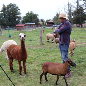 Tomáš Krejčíř během natáčení reportáže pro Lifee.cz.
