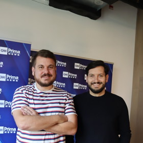 Václav Janata (vpravo) a Jakub Kvasnička (vlevo) připravují videopodcast Hlasy zločinu.