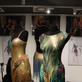 Šaty herečky Jany Plodkové.