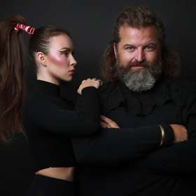 Josef Maršálek nafotil sérii exkluzivních fotografií se svou taneční partnerkou Adrianou Maškovou.