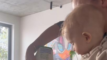 FOTO: Agáta Hanychová opět ukazuje děti.