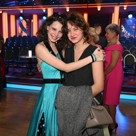 Darija Pavlovičová se svou sestrou, která ji ve StarDance velmi podporuje.