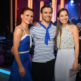 Vavřinec Hradilek se pyšní sympatickou manželkou Lucií, která je oftalmoložka.