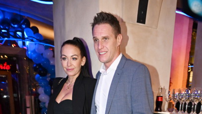 FOTO: Agáta Hanychová se svým Mirkem Dopitou.