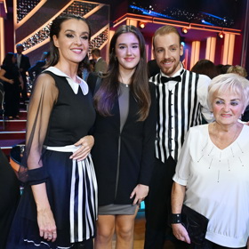 Iva Kubelková opět zatančila skvěle. Jejímu výkonu přihlížela rodina.
