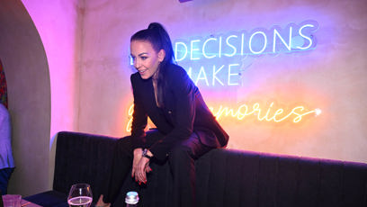 FOTO: Agáta Hanychová pózovat prostě umí.