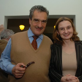 Schwarzenberg s Evou Holubovou.
