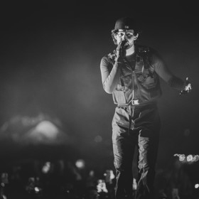 Calinův koncert na pražském Májalesu 2023. 