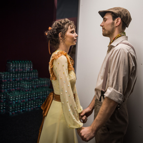 Darija Pavlovičová a Dominik Vodička v zákulisí taneční soutěže StarDance.