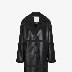 Kabát s umělou kožešinou, Vero moda, 2 899 Kč.