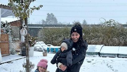 FOTO: Agáta Hanychová opět ukazuje děti.