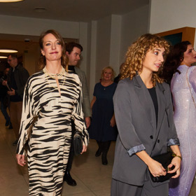 Anna Polívková s úsměvem na tváři. 