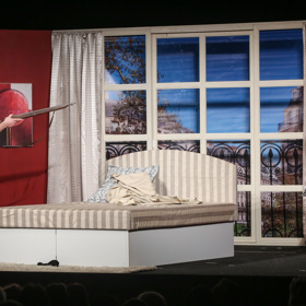 Také Martin Kraus toho během představení hodně ukáže.