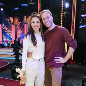 Eva Adamczyková se svým tanečním partnerem Jakubem Mazůchem.