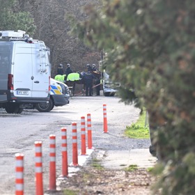 Jezdecké hlídky policistů.
