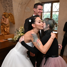 Agáta Hanychová byla dojatá. 