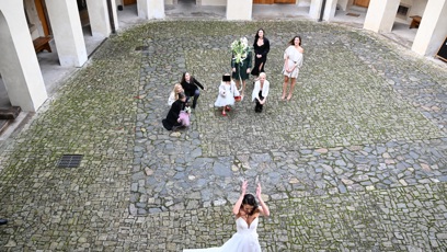 FOTO: Svatba Agáty Hanychové a Miroslava Dopity.