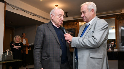 FOTO: Felix Slováček měl na křtu řeč.