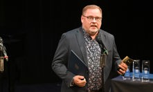Václav Kopta vystupoval na pódiu.