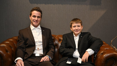 FOTO: Miroslav Dopita spolu se synem Kryšpínem.