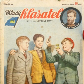 Rychlé šípy se poprvé objevily 17. prosince 1938 na zadní straně časopisu Mladý hlasatel.