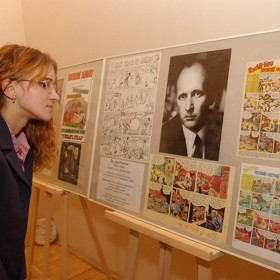 Výstava věnována Rychlým šípům (2003).