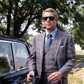 Americký herec Steve McQueen měl charisma.