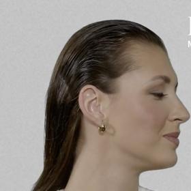 Takto vypadá finální look z videonávodu na Wet look podle vizážistky Nikoly Markové. 