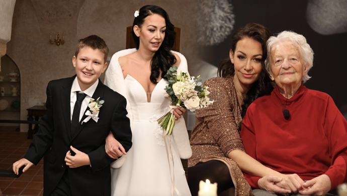 FOTO: Svatební kyticí se inspirovala u babičky Olgy. – stránka 1866