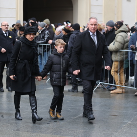 Rodina, přátelé a kolegové dali poslední sbohem Karlu Schwarzenbergovi.