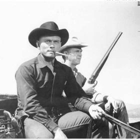 Yul Brynner a Steve McQueen.